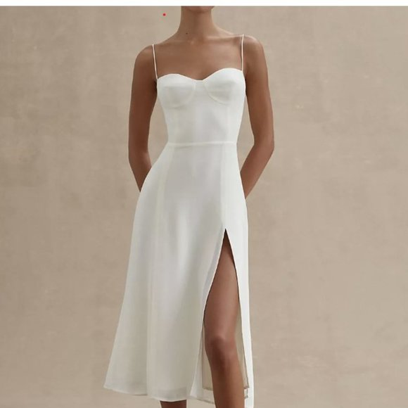 Reformation Juliette Dress + Ivory - Picture 4 of 8